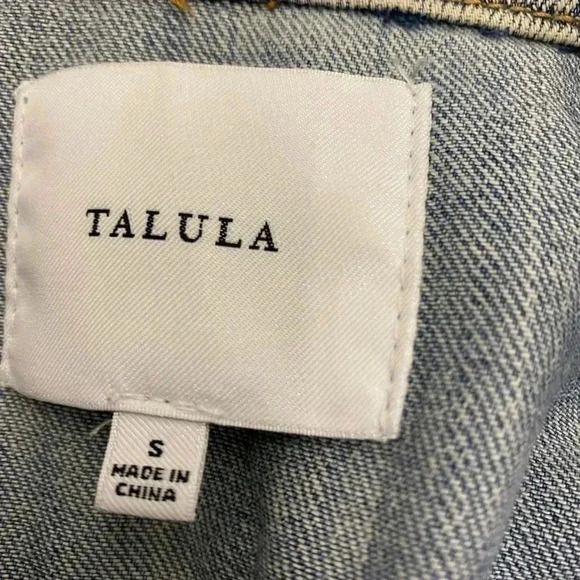 Talula denim  vest - Picture 2 of 4